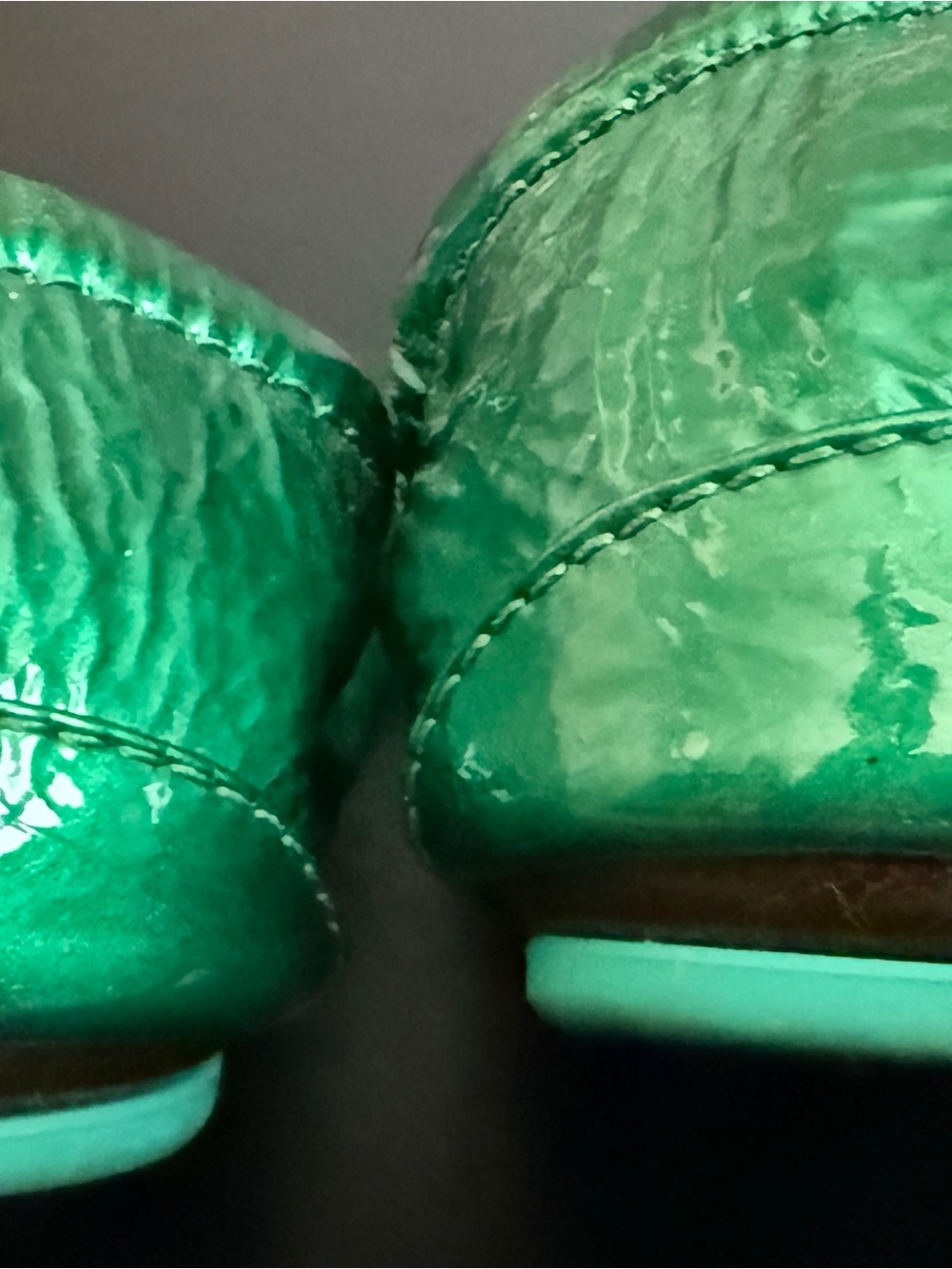 Tieks size 9 - Emerald Green - Picture 4 of 7
